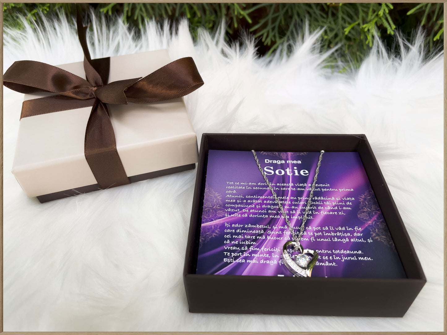 Colier Love Knot Premium Draga Sotie 130 Ron