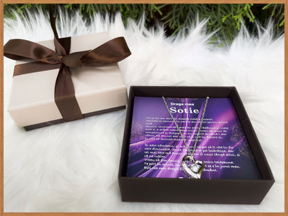 Colier Love Knot Premium Draga Sotie 130 Ron