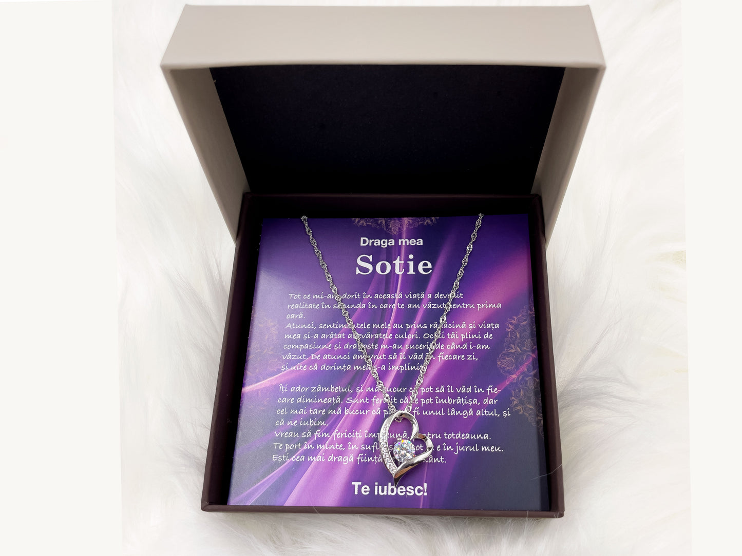 Colier Love Knot Premium Draga Sotie 130 Ron